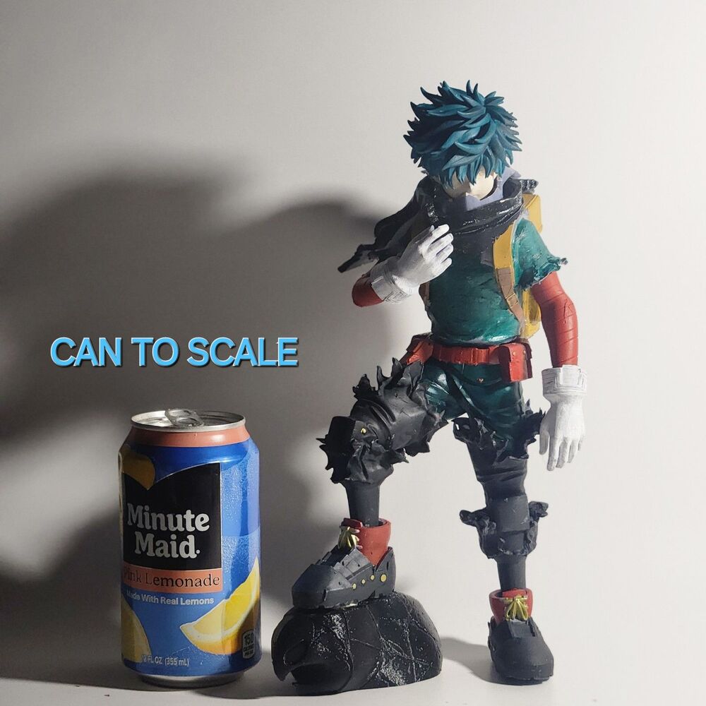 Vigilante Deku 12-inch 3D printed figure Painted.